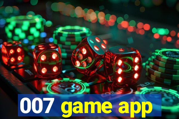 007 game app